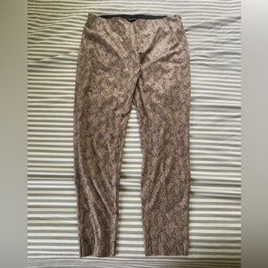 Never been worn Zara snakeskin leggings